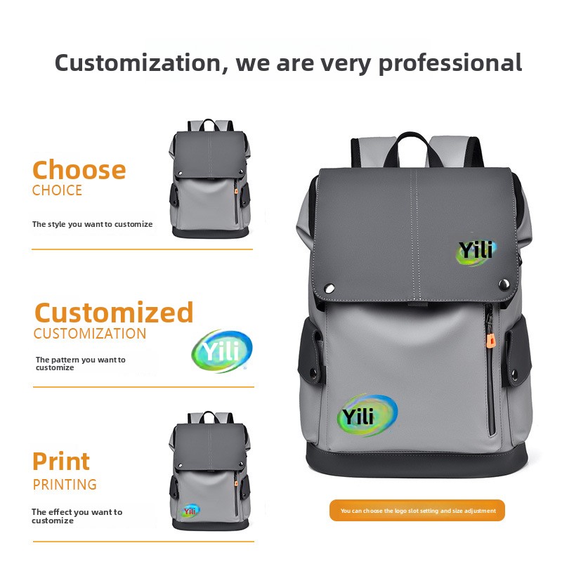 Business Backpack Brief - Herren-Laptop-Rucksack mit großem Fassungsvermögen, wasserdichte Geschäftsreisetasche,