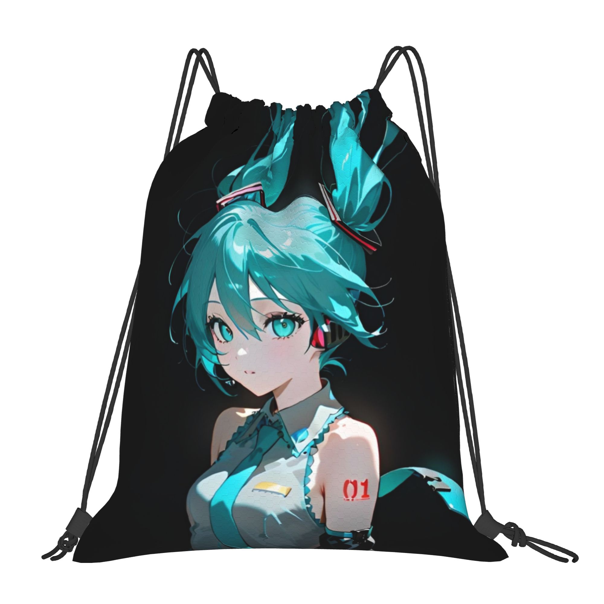 Drawstring Gym Bag - H-Hatsunes Mikus Bag Rucksack mit Kordelzug,