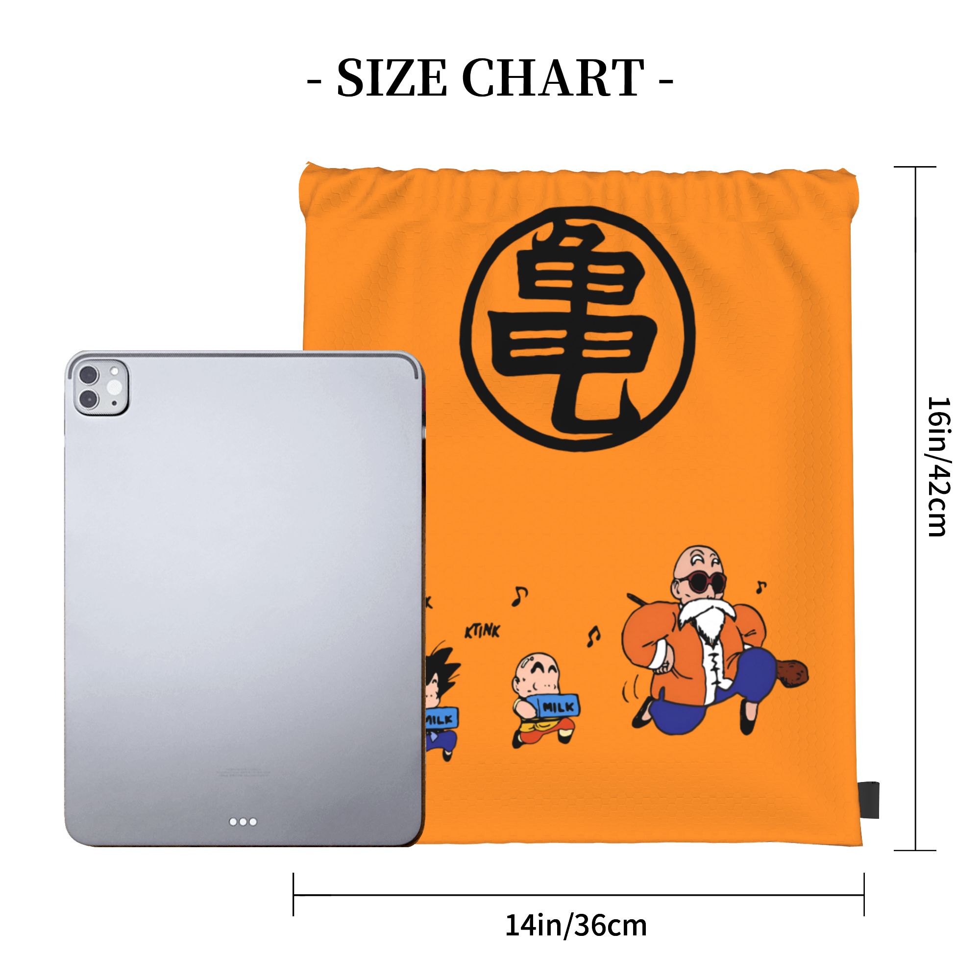 D-Dragon B-Ball Masters Roshis – Drawstring Gym Bag Bewertung und Preis