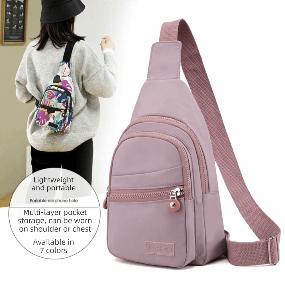 Nylon Damen Brusttaschen Wasse – Sling Backpack Shoulder Bewertung und Preis
