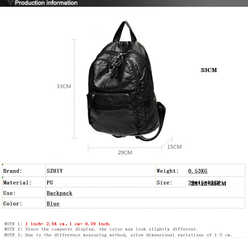 Rucksack aus gewaschenem Leder – Travel Backpack Anti Theft Bewertung und Preis