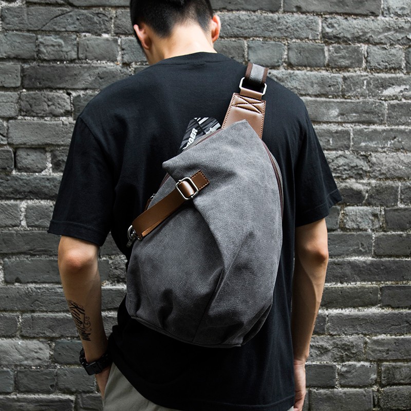 MTE ELAN Große Retro Canvas Um – Sling Backpack Shoulder Bewertung und Preis