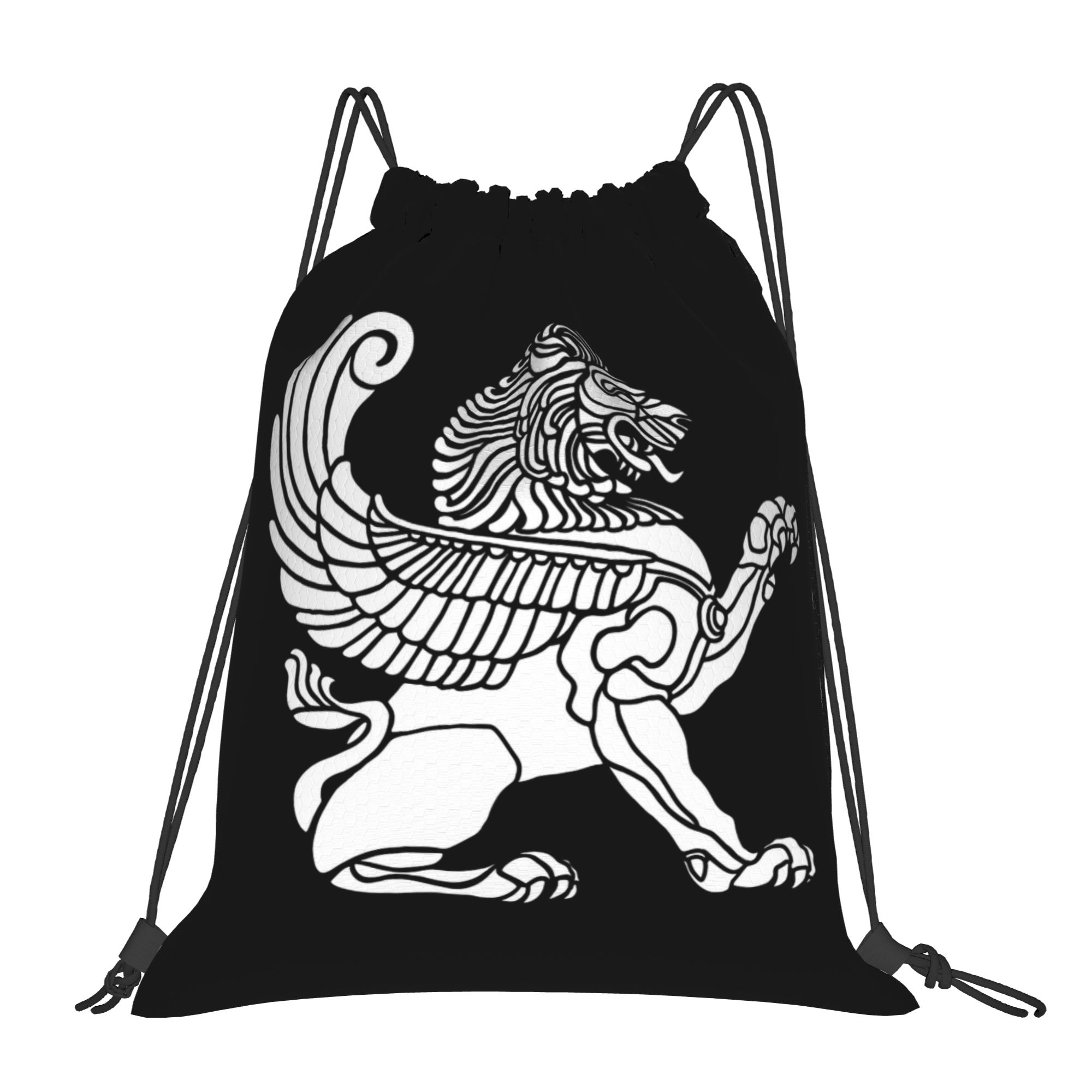 Persischer Löwe, iranischer Ir – Drawstring Gym Bag Bewertung und Preis