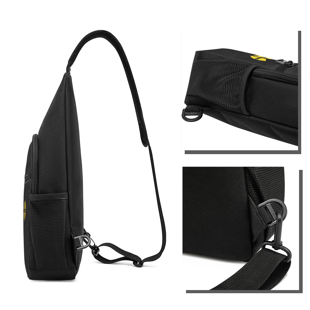Wu Tang Clan Print Brusttasche – Sling Backpack Shoulder Bewertung und Preis